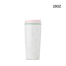 Owala "Give Me the Tea" Birthday Bash 20oz SmoothSip Slider Ceramic Stars Bottle