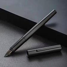 Fountain Pen All Steel EF F Nib Luxury Business Office Writing Pen — image 4