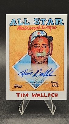まっちゃ Vaundy trading Card Tim Wallach 2025 Topps Shoebox Treasures Andy Friedman Auto /25