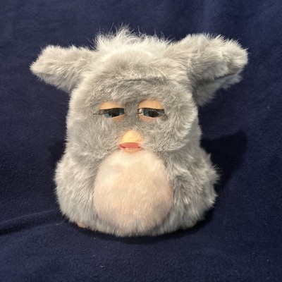 Furby Emoto-Tronic Sleepy Pink Grey Blue 2005 Hasbro 59294 read description!! 
