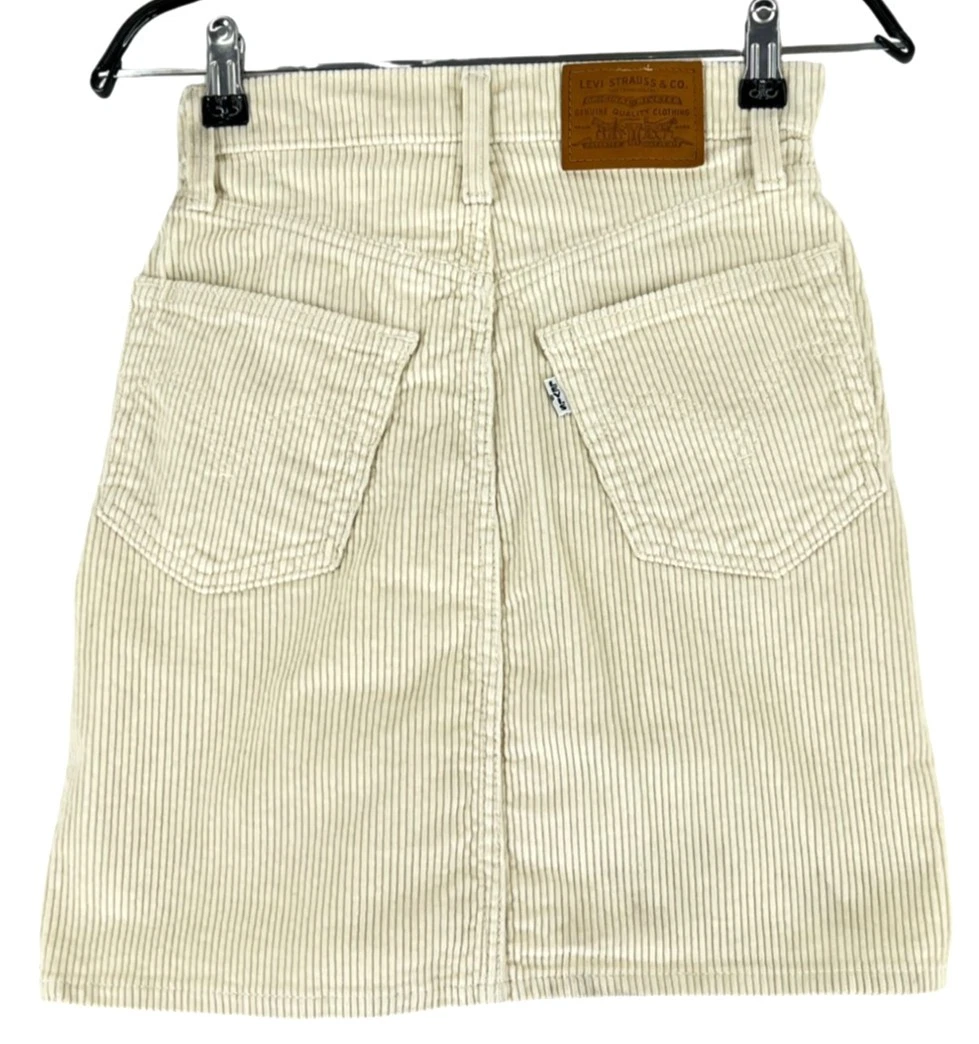 Levi's Strauss & Co Mujer Falda de Pana Talla W23