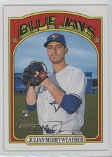 2021 Topps Heritage High Number Julian Merryweather #629 1ht8