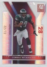2004 Donruss Elite Aspirations Die-Cut 22/72 Correll Buckhalter #74 0b2