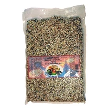 ABBA 1200 Bird Food Natural Diet for Small Hookbills Sunflower Free Seed Mix 5lb