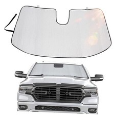 Windshield Sun Shade Compatible with Ram 1500 2500 3500 2019 2020 2021 2022