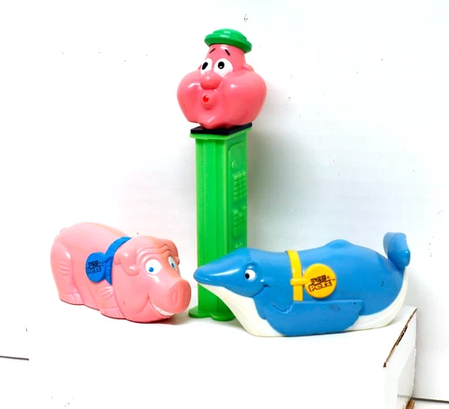PEZ PETZ & BUBBLEMAN DISPENSERS