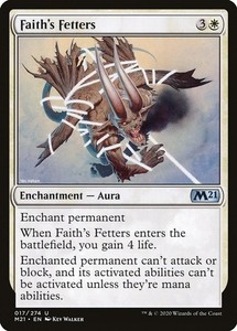 Faith's Fetters [M21 - 17] Core Set 2021