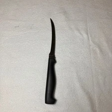 Good Cook Serrated Fillet Knife Black Handle Stainless Steel Taiwan Fishing