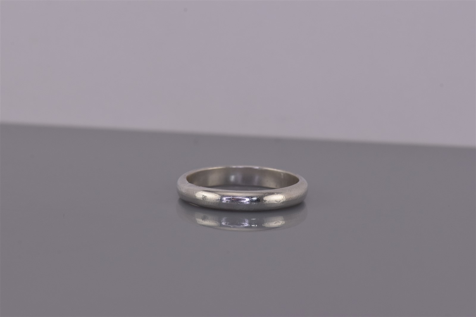 Sterling Silver 3mm Solid Rounded Stackable Band … - image 4