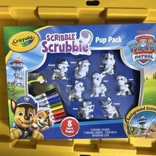 Crayola Scribble Scrubbie Paw Patrol Figurine Playset