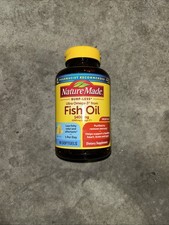 Nature Made Ultra Omega 3 Fish Oil 1400 mg Softgels 90 Count Burp Less 10/26