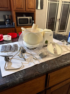 #ad #ad Vintage Bosch Universal Mixer W Accessories Tested $239.99