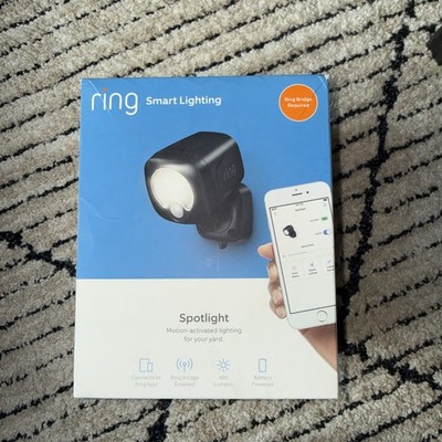 Ring 400lm Smart Wireless Spotlight - Black