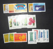 SURINAME SCOTT #580-582 #697-702 #736-739 #747-748 #759-761 MH LOT OF 5 SETS