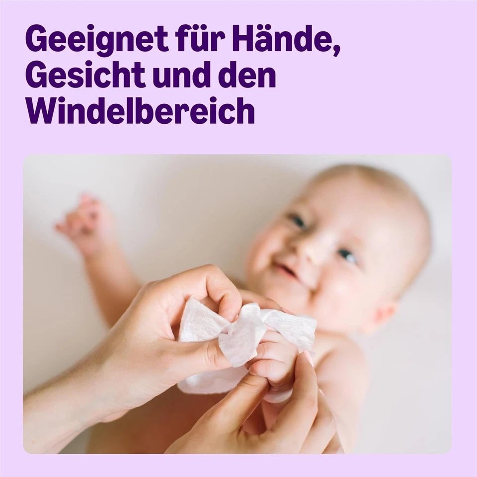 Mama Bear Sensitive Baby Feuchttücher Parfümfrei Aloe Vera 18er Pack 1008 Tücher - Bild 4 von 4