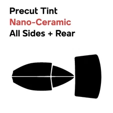 Precut Window Film Car Nano Ceramic Any % Tint for Toyota Solara 2004-2008 Coupe