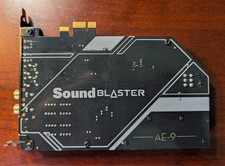 Creative Sound Blaster AE-9 PCIe Sound Card Hi-Res 32-Bit 384kHz CARD ONLY