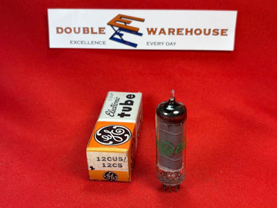 Vintage GE 12CU5 12C5 Electronic Vacuum Tube #2
