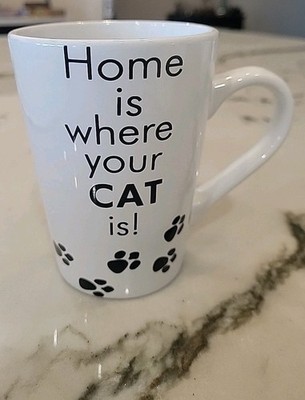 Cat Cat Paw Prints Home Essentials Home Is Where Your Cat Is!