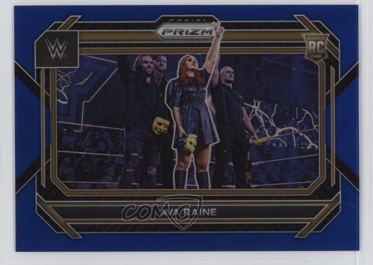 2023 Panini Prizm WWE Blue Prizm 64/199 Ava Raine #56 16n7