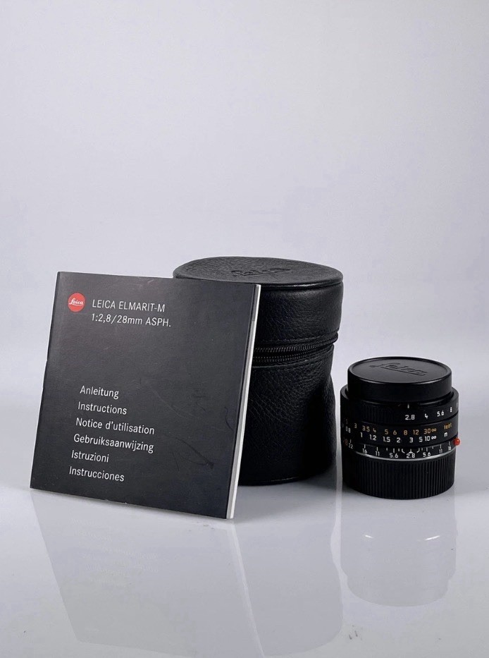 MINT LEICA ELMARIT-M ASPH 28mm f2.8 6-BIT MF LENS