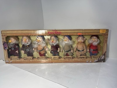 Vintage Disney Snow White and the Seven Dwarfs Dolls New In Box Rare 1987 Bikin