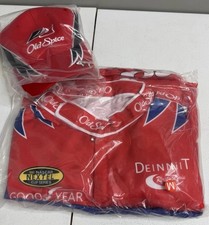 Talladega Nights Ricky Bobby Old Spice Red Costume w/ Hat NASCAR - Medium - New