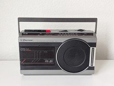 1980s Emerson K3663 AM/FM Radio Cassette Tape Boombox Stranger Things Style