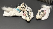 Vintage 1992 Lot Of 3 Hasbro Pony Surprise Black White Babies, 2 Girls, 1 Boy