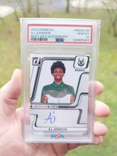 Panini 2024-2025 Donruss Aj Johnson Next Day Autograph CASEHIT PSA 10