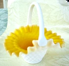 Hobnail Basket Kanawha or Fenton