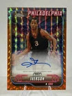 2024-25 Topps Chrome Allen Iverson Auto Orange Geometric 76ers NBA /25🔥🔥