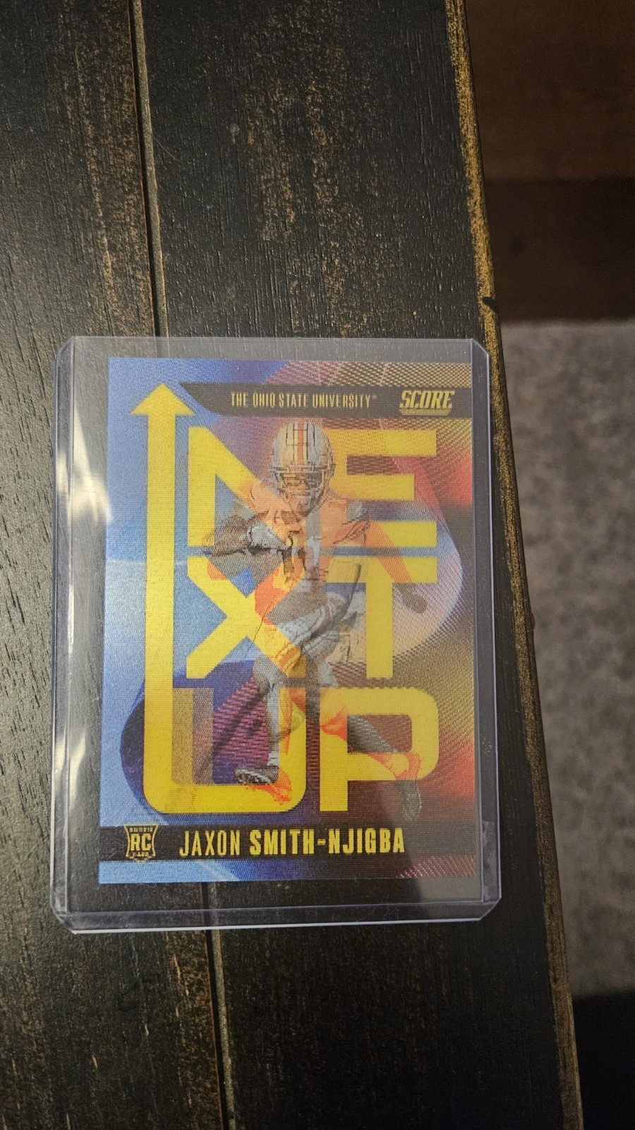 Jaxon Smith-Njigba 2023 Score Next Up Rookie #NU9 SSP Case Hit Rare SSP