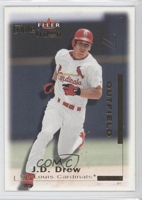 2001 Fleer Triple Crown JD Drew #90 y0i