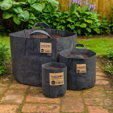 Fabric Round Plant Pots Grow Bags Rhizo Pot – Reusable Garden Planters 1L–70L