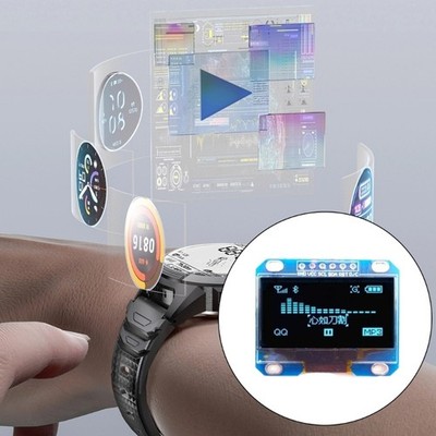 Low Power Consumption LED Module 1.3inch 128x64 Controller Board Communicate