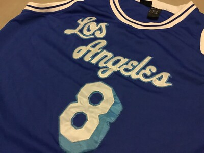 RARE Vtg STARTER 1996-97 Los Angeles Lakers Kobe Bryant 50th ANNIV