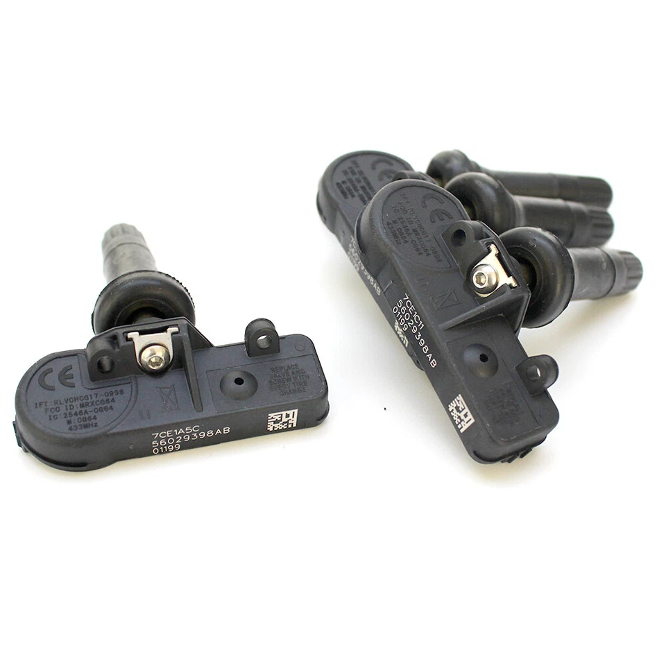Sensor de presión de neumáticos para 4X TPMS 56029398AB Dodge Chrysler Jeep RAM< Foto 2 de 3
