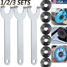 Grinder Flange Angle Spanner Metal Lock Nut for Dewalt Milwaukee Makita 5/8"-11