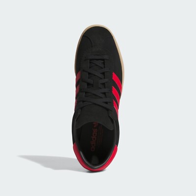 Adidas STADT Shoes Original Sneakers Core Black/Better Scarlet