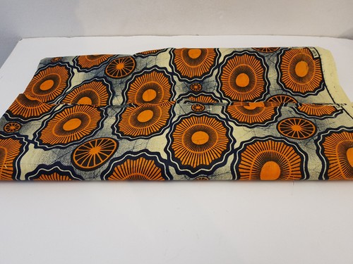 Fabric TEXTIL guaranteed Veritable REAL wax ANGEL african print 77 x 45 inch - Zdjęcie 6 z 6