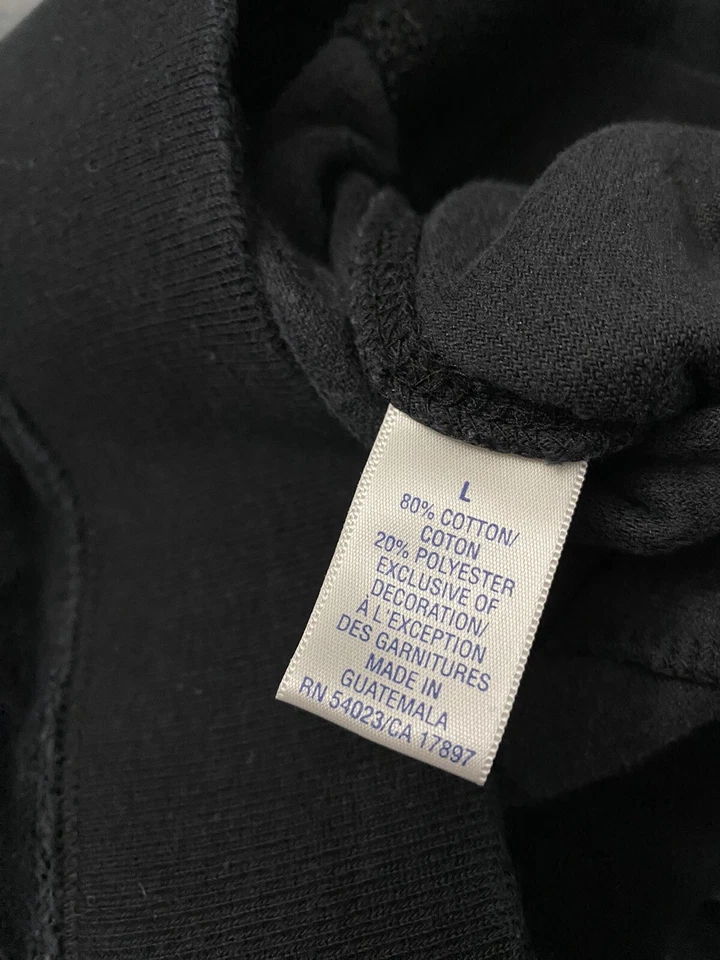 Pantalones acampanados de terciopelo negro azul marino antiguo para niñas talla grande Foto 4 de 4