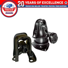 Fits 1994-1997 Honda Accord 2.2L Front & Rear(w/Solenoid Valve) Motor Mount for