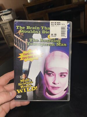 The Brain That Wouldn't Die/Amazing Transparent Man