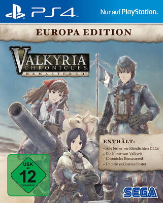 Valkyria Chronicles Remastered-Europa Edition (Sony PlayStation 4)
