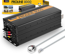 12V 8000W Power Inverter with Remote Control for RV, Camping Off-Grid Use