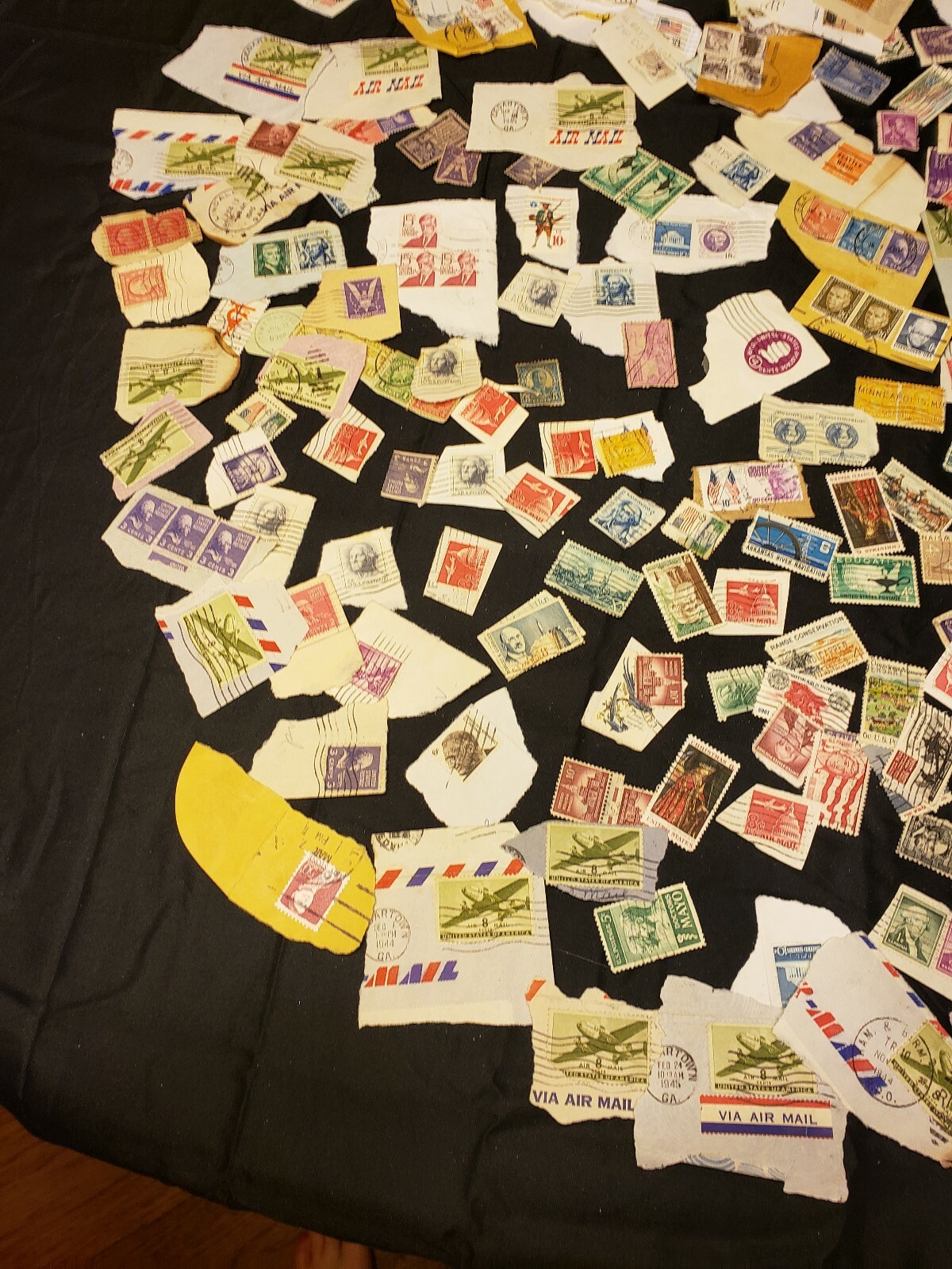 Large Mixed Lot Of Used Vintage Stamps eBay