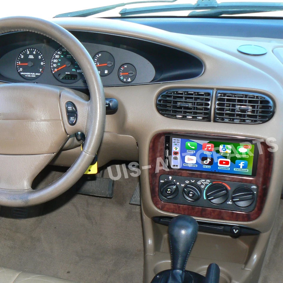 For Chrysler Cirrus 1995-2000 Android 13 Apple CarPlay Car Radio Stereo GPS Navi - Image 4 of 4