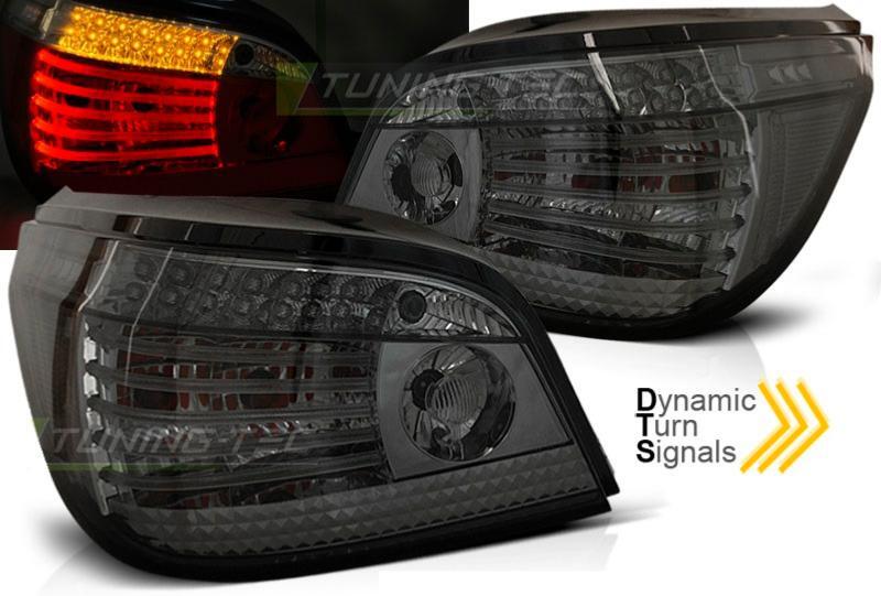 Feux arriere LED fume pour BMW Serie 5 E60 Berline 2003-2007