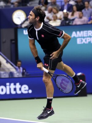 Racket Federer 2019 Outfit Polo Shirt Tenue Federer Uniqlo 2021